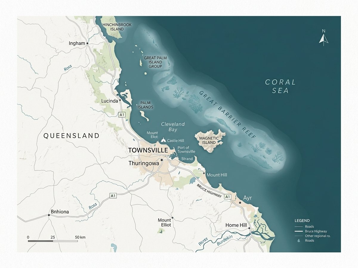 Townsville and Queensland Service Map